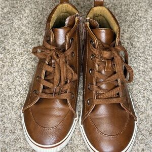 Cat & Jack Brown High-Top Sneakers